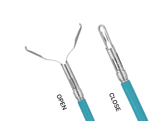 Repositionable Hemostatic Clip