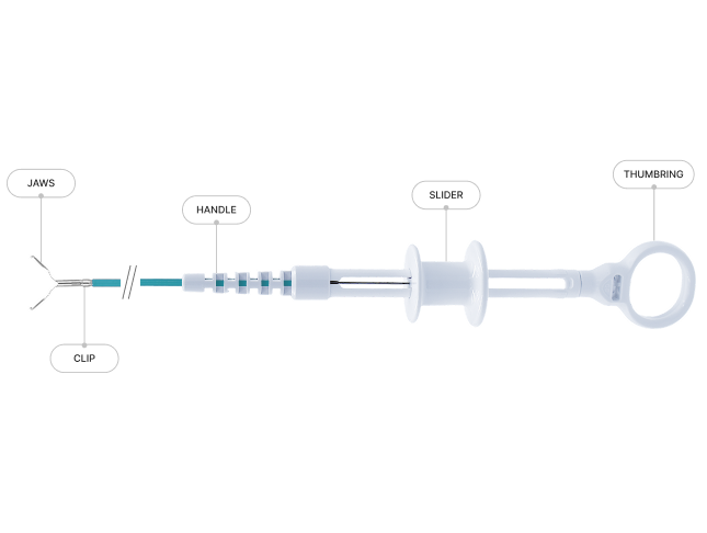 Repositionable Hemostatic Clip